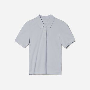 Everlane Pique Polo, Blue XS